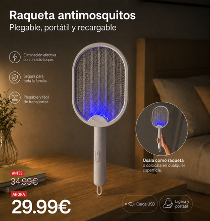Raqueta Antimosquitos Glayzer™